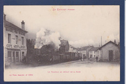 CPA [88] Vosges > Le Thillot Gare Train Chemin De Fer écrite Tramway - Le Thillot