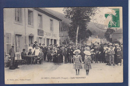 CPA [88] Vosges > Le Thillot Le Ménil Thillot Café Tschirret Circulé - Le Thillot