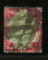 GREAT BRITAIN - 1902  1s Red And Green. Stanley Gibbons # 314. Used. - Otros & Sin Clasificación