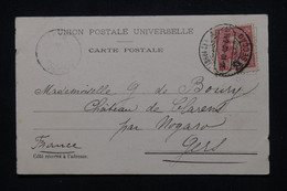 PORTUGAL - Affranchissement De Lisbonne Sur Carte Postale En 1902 Pour La France - L 106393 - Briefe U. Dokumente