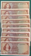 SOUTH AFRICAN RESERVE BANK ONE RAND - LOT OF 9 PIECES, ALL FINE CIRCULATED - South Africa