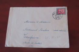 SUISSE  LETTRE  Du  08  VI 1945 Pour Courfaivre - Storia Postale