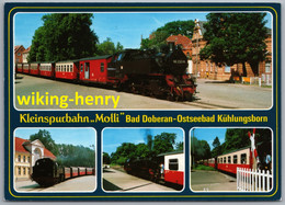Bad Doberan - Kleinspurbahn Lokomotive Molli Bad Doberan - Ostseebad Kühlungsborn - Bad Doberan