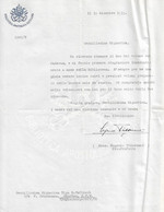 1933 LETTER SIGNED EUGENIO TISSERANT - CARDINAL VATICAN - BIBLIOTECA APOSTOLICA VATICANA - VATICAN - Autres & Non Classés
