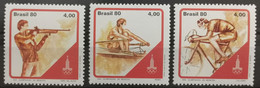 1980 Olympische Sommerspiele Moskau Postfrisch** MiNr: 1776-1778 - Neufs