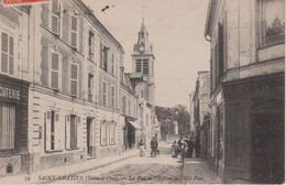 95 - SAINT GRATIEN - LA RUE DE L'EGLISE - Saint Gratien