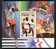 DJIBOUTI Bloc Spécial N° 590 MNH ** Adhésion Au CIO Comité International Olympique / IOC. TB/VG - Autres & Non Classés