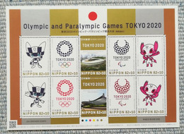 JAPAN 2019 TOKYO 2020 OLYMPICS & PARALYMPIC GAMES 1ST SERIES Sheet MNH** - Verano 2020 : Tokio