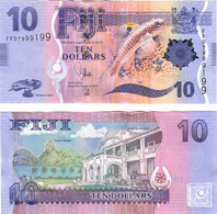 Fiji 10 Dollars 2013 UNC - Fiji