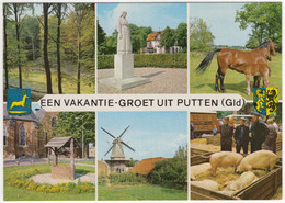 Een Vakantie-groet Uit Putten (Gld) - (Gelderland, Nederland) - Nr. L 348 - Putten