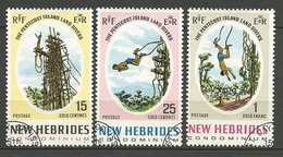 NOUVELLES-HEBRIDES  N° 289 à 291 OBL - Used Stamps