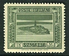 SOMALIA 1932 PITTORICA 15 C. DENT. 12 ** MNH - Somalië