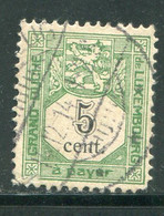 LUXEMBOURG- Taxe Y&T N°1- Oblitéré - Postage Due