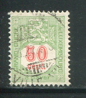 LUXEMBOURG- Taxe Y&T N°15- Oblitéré - Postage Due