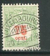 LUXEMBOURG- Taxe Y&T N°20- Oblitéré - Postage Due