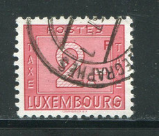 LUXEMBOURG- Taxe Y&T N°32- Oblitéré - Impuestos