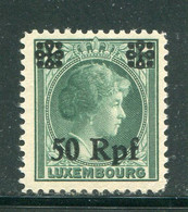 LUXEMBOURG- Occupation Allemande- Y&T N°29- Neuf Avec Charnière * - Ocupación