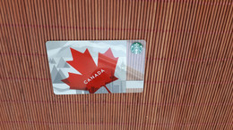 Starbucks Card Canada Not Phoenacrd Used Rare - Origine Sconosciuta