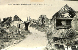 034 614 - CPA - France (54) Meurthe Et Moselle - Guerre De 1914 - Reménoville Près Gerbéviller - Le Bombardement - Montdidier