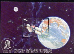 Jahr Der Raumfahrt 1992 Südafrika Ciskei Block 7 ** 5€ EXPO Bloque Hoja Ss Philatelic M/s Space Sheet Bf SouthAfrica RSA - Blocchi & Foglietti