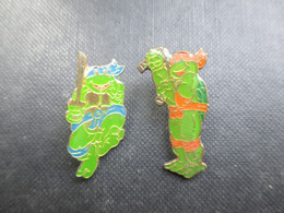 LOT 2 PIN'S (M2114) CINEMA (2 Vues) Tortue Ninja - Cinéma