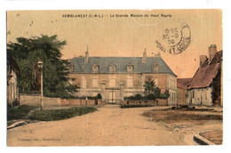 (37) 1708, Semblançay, Chiroux Colorisée Toilée, La Gand EMaison Du Haut Bourg - Semblançay