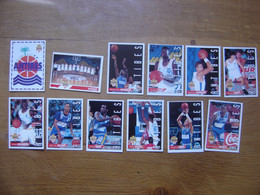 1995 Carte Basketball Panini EQUIPE OLYMPIQUE ANTIBES JUAN LES PINS Basket FFBB - Sonstige & Ohne Zuordnung