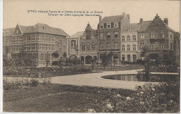 Ypres.   -   Restaurée Square De La Station   GOLDFLAKE - Ieper