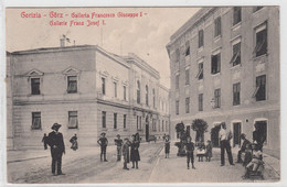 GORIZIA GÖRZ GALLERIA FRANCESCO GIUSEPPE I. GALLERIE FRANZ JOSEF I.  FELDPOST 1907 - Gorizia