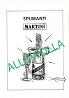 13985" SPUMANTI MARTINI-PREPARAZIONI,METODI E TIPOLOGIE " 8 FOGLI IN PVC FORMATO A4 - Autres & Non Classés