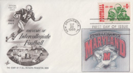 Enveloppe  FDC   1er  Jour  U.S.A    Football   Américain  1969 - 1961-1970