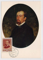 CARTE MAXIMUM CM Card USSR RUSSIA Art Painting Painter Polenov Repin - Tarjetas Máxima