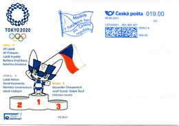 Czech Republic Set Of 13 Covers Olympic Games 2020 All Czech Medalists - Set Of 13 Covers Different Dates! - Estate 2020 : Tokio