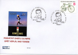 Czech Republic (21-15)  Olympic Games 2020 Opening Day Daler Gold Medal Tokyo 1964 - Cover - Eté 2020 : Tokyo