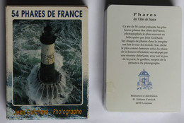 Beau Jeu De 54 Cartes à Jouer Les Phares Des Côtes De France Photographe Jean Guichard  éditions D'art Jack Louannec - 54 Cartas