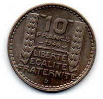 10 Francs  1948 B SPL - Otros & Sin Clasificación