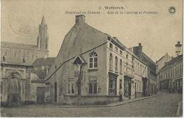 Wetteren   -   Holstraat En Fontein.   -   1921   Naar   Clercq Hoeck Selzaete - Wetteren