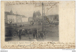 FLORENVILLE ..-- Grand ' Place . 1903 De SAINT - MEDARD Vers CORBION . Voir Verso . - Florenville