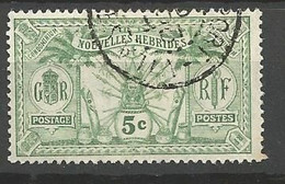 NOUVELLES-HEBRIDES  N° 27 OBL - Usados