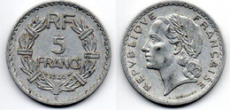5 Francs 1946 C TTB - Andere & Zonder Classificatie