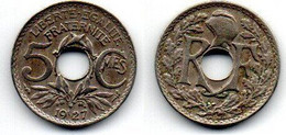 5 Centimes 1927 TTB - Sonstige & Ohne Zuordnung
