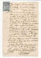 Reconnaissance, Réception De La Somme De Quatre Cents Francs ,CURZAY , Canton De LUSIGNAN, Vienne, 1874, Frais Fr 1.65 E - Unclassified