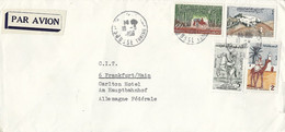 Tunisia Tunisie 1966 Sousse Carlton Hotel Date Palm Camel Horse Wadi Cover - Hotels- Horeca