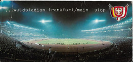 9-WALDSTADION  FRANKFURT/MAIN(CARD FORMATO22X10) - Stadions