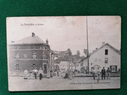 CP  La Buissière  - Environs De Thuin - Ecluse   - Animée - Merbes-le-Château