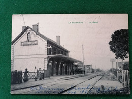 CP  La Buissière  - Environs De Thuin - - La Gare - Merbes-le-Château