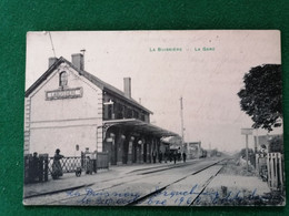 CP  La Buissière  - Environs De Thuin - - La Gare - Merbes-le-Chateau