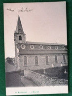 CP  La Buissière  - Environs De Thuin - L'église - Merbes-le-Chateau