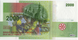 Comores 2000 Francs (P17) 2005 -UNC- - Komoren