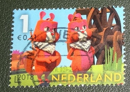 Nederland - NVPH - 3694x - 2018 - Gebruikt - Cancelled - Fabeltjeskrant - Myra En Martha Hamster - Used Stamps